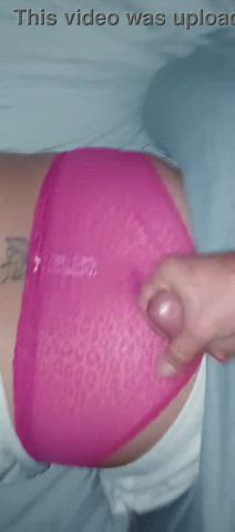 Amateur Ass Cum Cumshot Homemade Latina Panties Wife gif