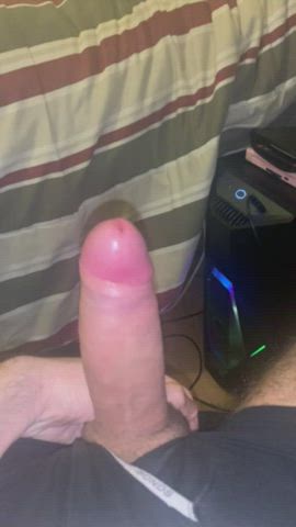 cumshot hands free male masturbation ruined orgasm solo gif