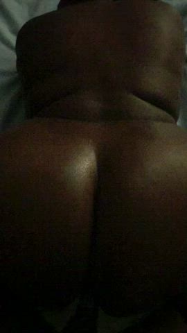 PHAT BLACK ASS BOUNCING ON MY DICK