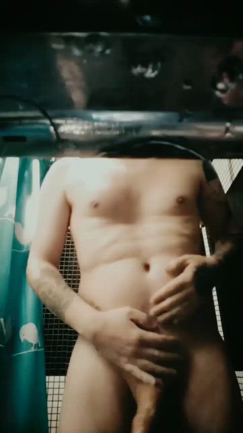 amateur male male masturbation gif