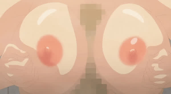 Animation Big Nipples Big Tits Hentai Tits Titty Fuck gif