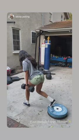 autumn falls legs workout gif