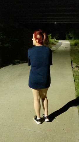 ass nude nudist nudity outdoor public gif