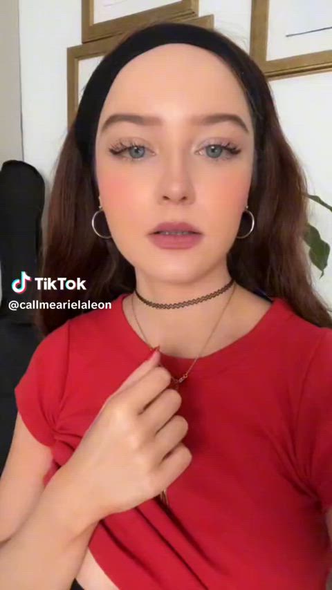 ArielaLeon - More tiktok flashing videos on my TT likes