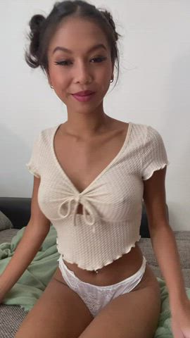 asian babes boobs gif