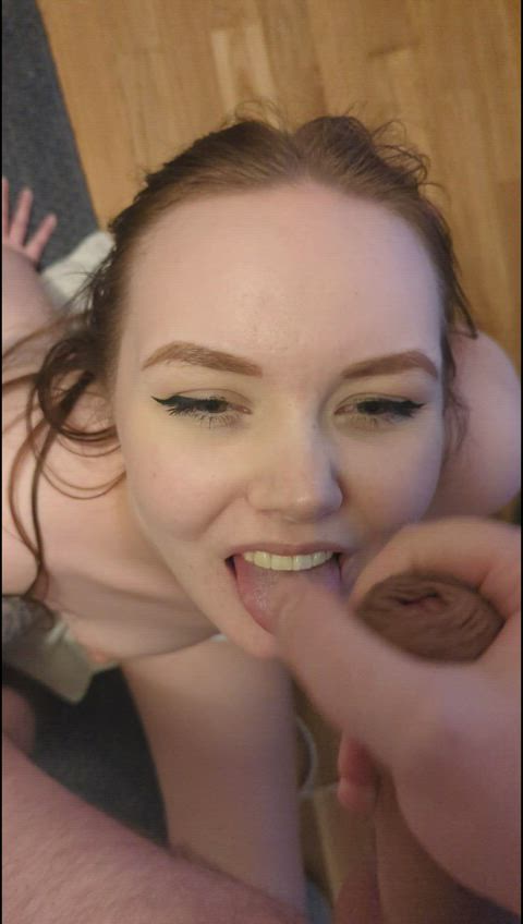 Cum on my face