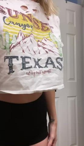 Texas is big and so are my MILF tits