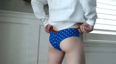 Ass Spread Asshole Boyfriend Panties Twink gif