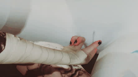 Couple Fingering Handjob gif