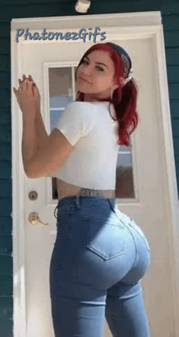 ass jeans white girl gif