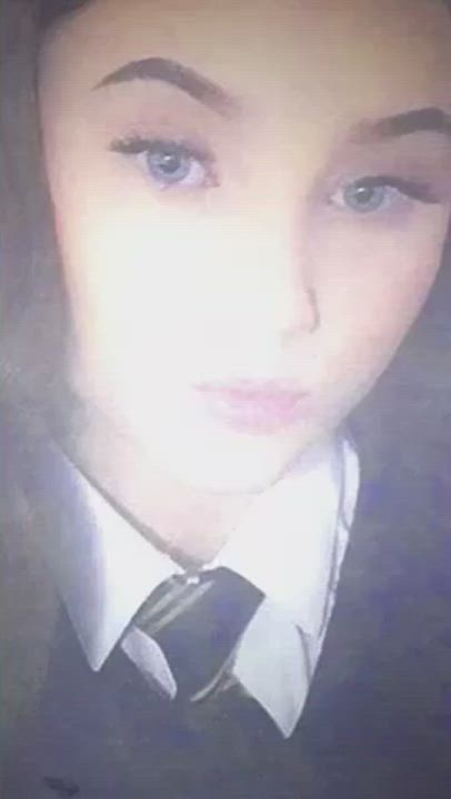 Amateur Masturbating Schoolgirl gif