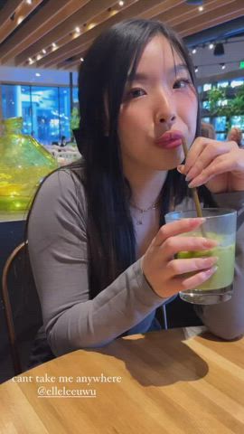 asian cute elle lee gif