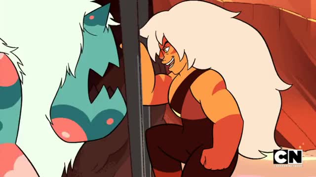 >Jasper <Ocean Jasper [Strength] (Steven Universe S3E26 "Earthlings")