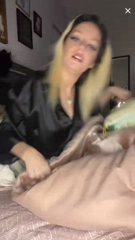 Nipslip Robe TikTok gif