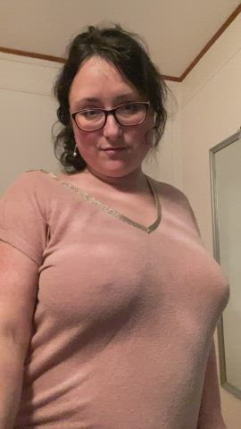 Please consider my boobies as all yours