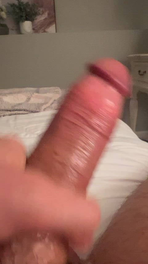 Wanna help me unload my huge cock 😈 I wanna know what you think 🥵 DM me let’s