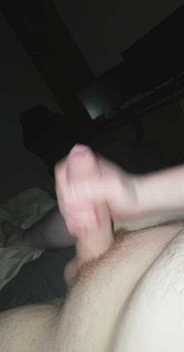 Amateur Cumshot Daddy gif