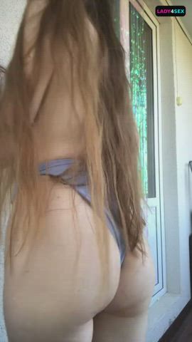 18 Years Old Boots Booty Redhead gif