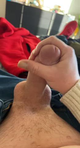 Big Dick Cock Cum Cumshot Gay Jerk Off Solo Porn GIF by bigdinid