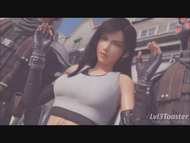 big tits boobs tifa lockhart gif