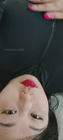 asian chubby fingering huge tits pussy pussy lips pussy spread strip striptease gif