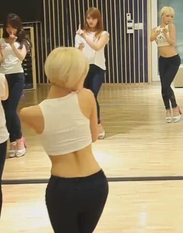Dancing Korean Stripper gif