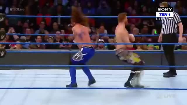 Aj Styles Vs Sami Zayn Full Match HD