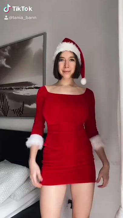 Christmas Dress MILF gif