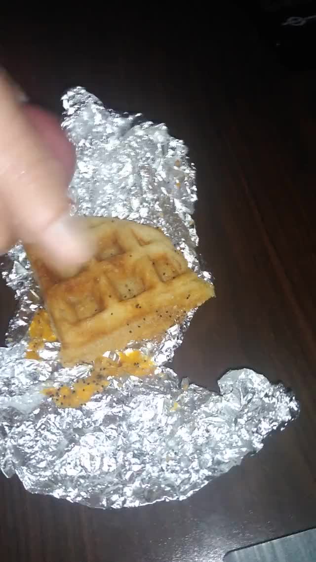 [proof] cum on a waffle