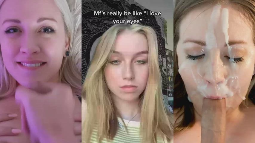 Split Screen Porn TikTok Tribute gif