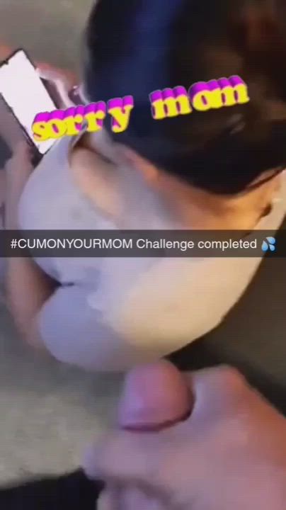 Cum Cumshot Step-Mom gif