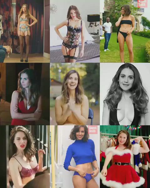 I love how willing Alison Brie is to show off 