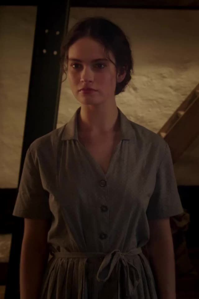 Lily James in The Exception