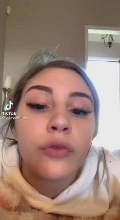 TikTok Twerking White Girl gif