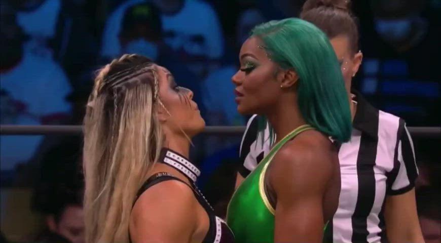 Celebrity Lesbian Wrestling gif