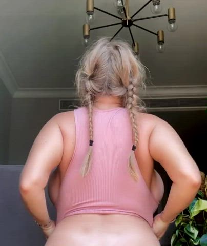 blonde boobs bouncing tits cheryl blossom huge tits jiggling natural tits pigtails