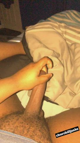 Long and sticky teen dick, come taste it
