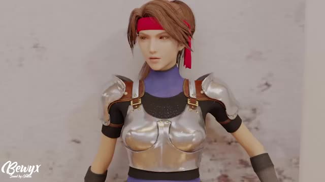 3D, Animated, Blender, Final_Fantasy_(series), Final_Fantasy_VII_Remake, Jessie_Rasberry,