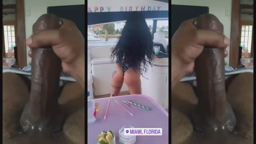 ass bbc celebrity split screen porn twerking gif