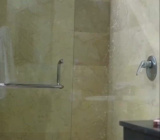 big tits boobs fake boobs fake tits shower skinny slim tits wet wet pussy gif