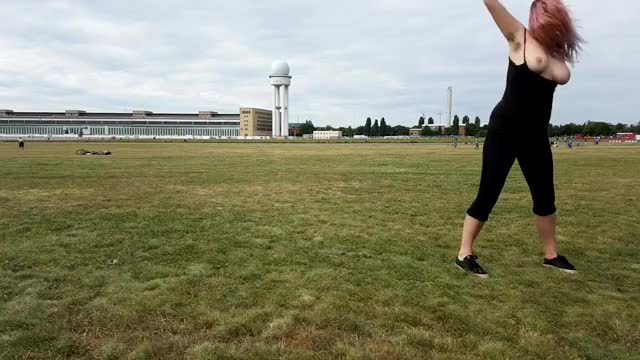 Topless cartwheeling in Germany ;)