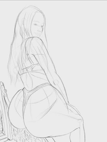 Art Booty Lingerie gif