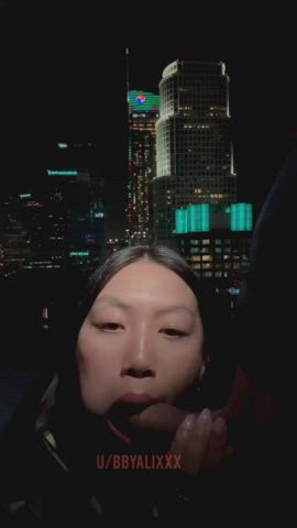 asian big dick face fuck public gif