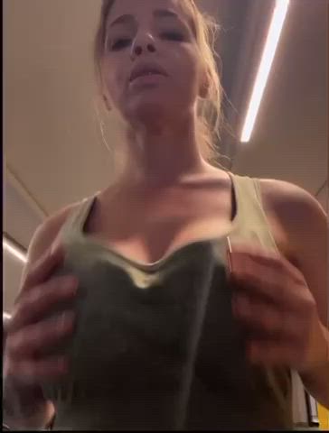 Letting loose at the gym