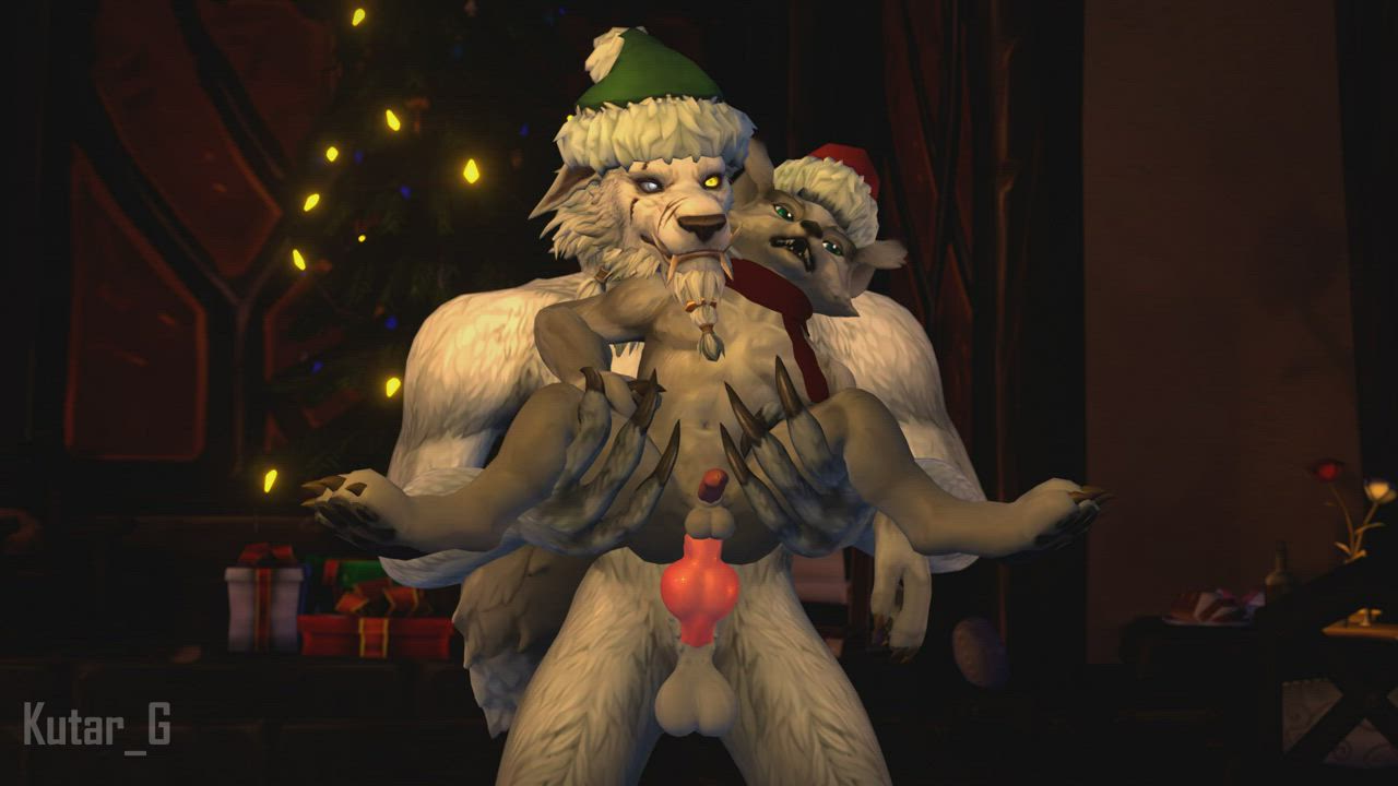 3D Anal Animation Bad Dragon Big Balls Big Dick Christmas Cum Fantasy Gay Kissing
