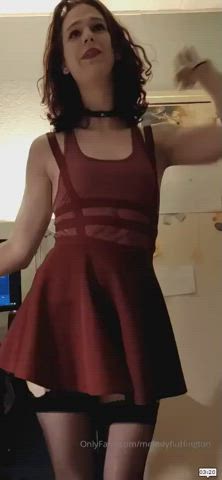 cock dress trans gif