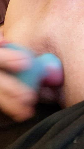 anal ass bad dragon masturbating teen gif