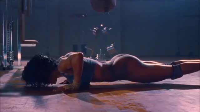 Teyana Taylor in the new kanye video