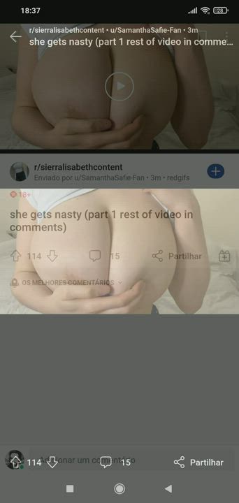 big tits blowjob natural tits gif