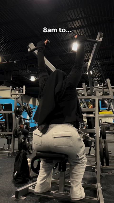 Big Booty Muslim Girl at the Gym GIF by tall_cap_5572